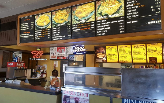 H Salt Fish & Chips (H. Salt Esq. Fish & Chips) - Some Typical Examples Of H Salt Motif (newer photo)